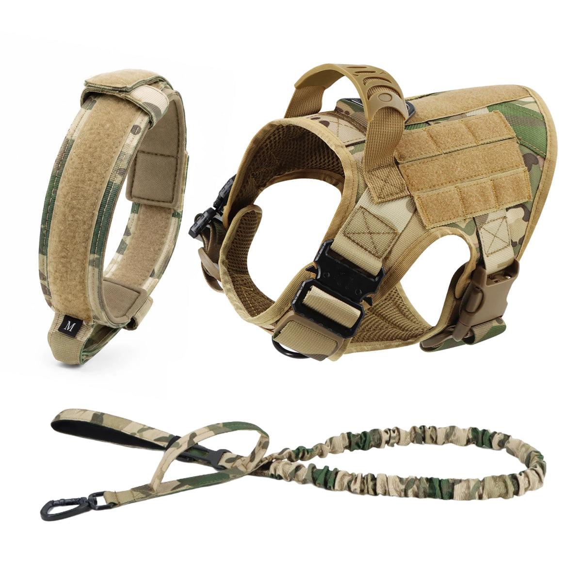 PetraVel Secure Padded Dog Harness And Leash For Large Dogs