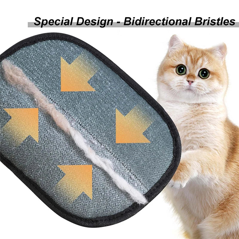 Super Electrostatic Pet Hair Remover Gloves For Pet Parents