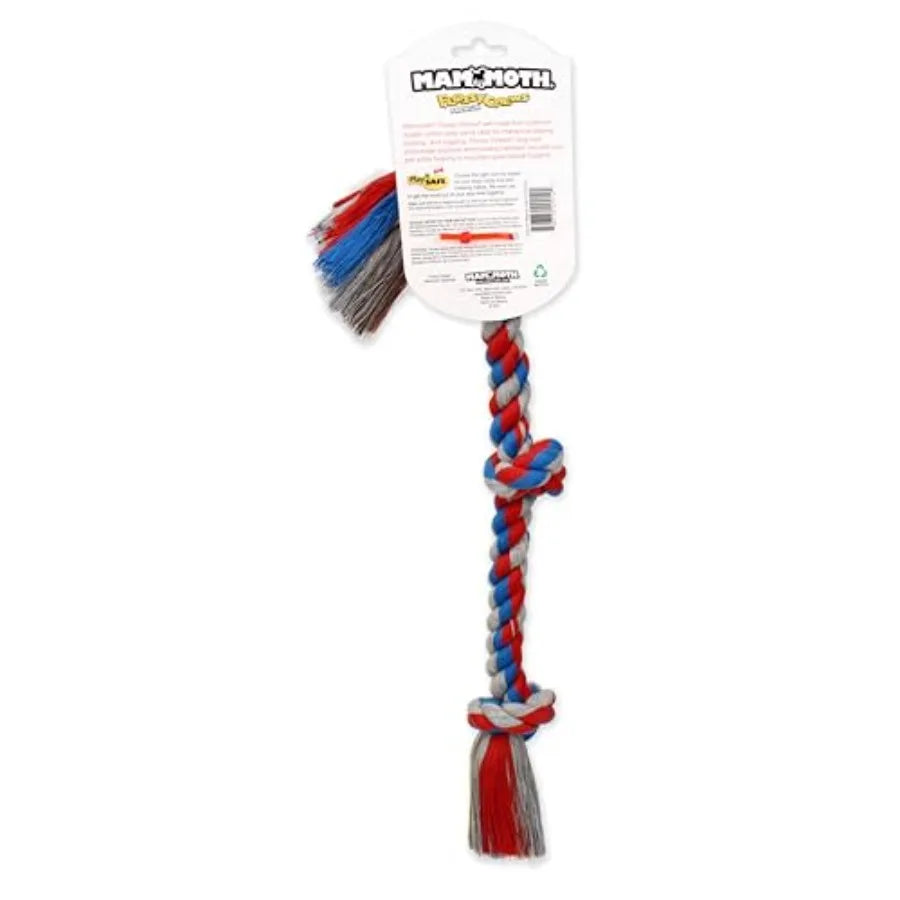 Mammoth Interactive Rope Tug Toy for Dogs Chewing and Play
