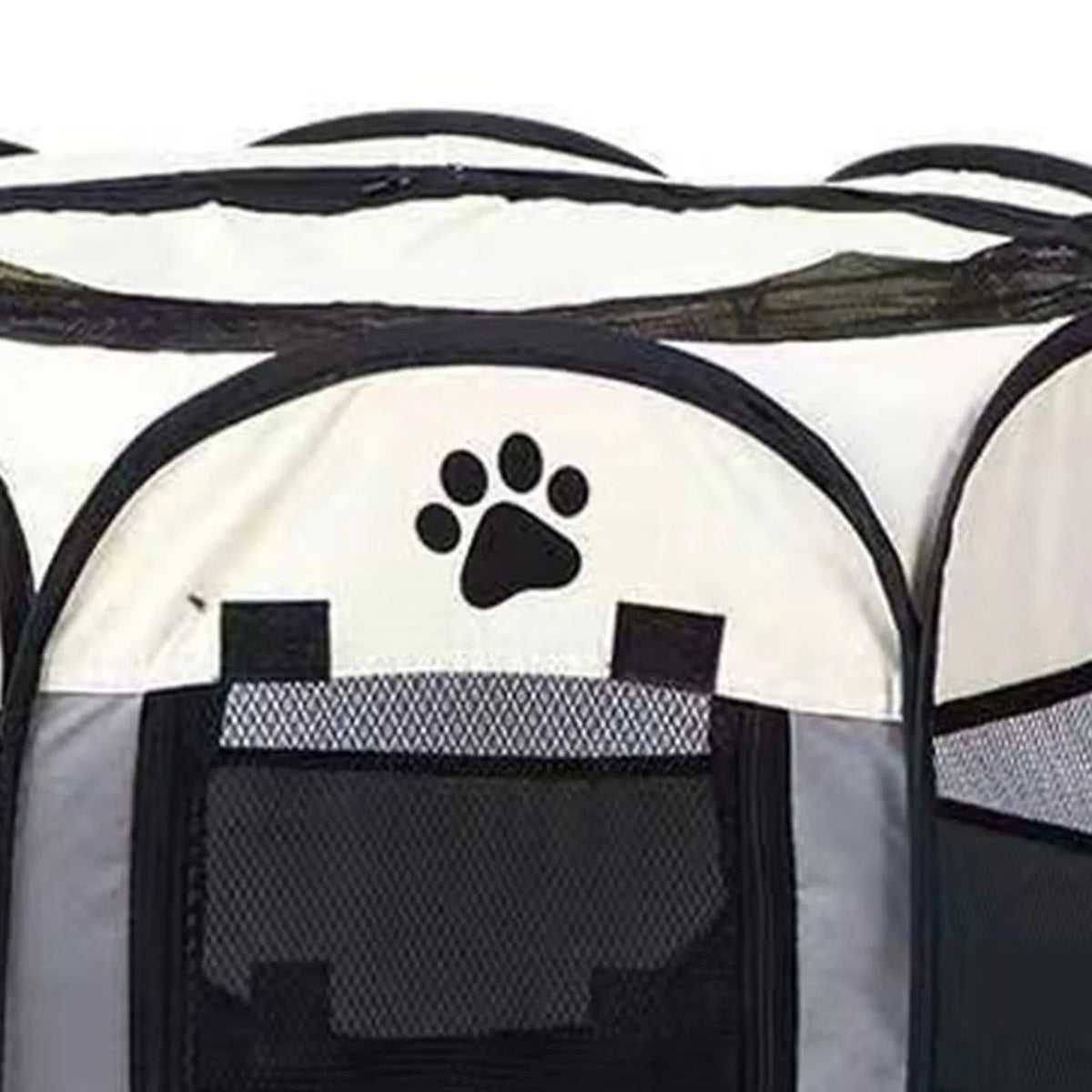 Secure Foldable Dog Crate Breathable Kennel For Travel Pets