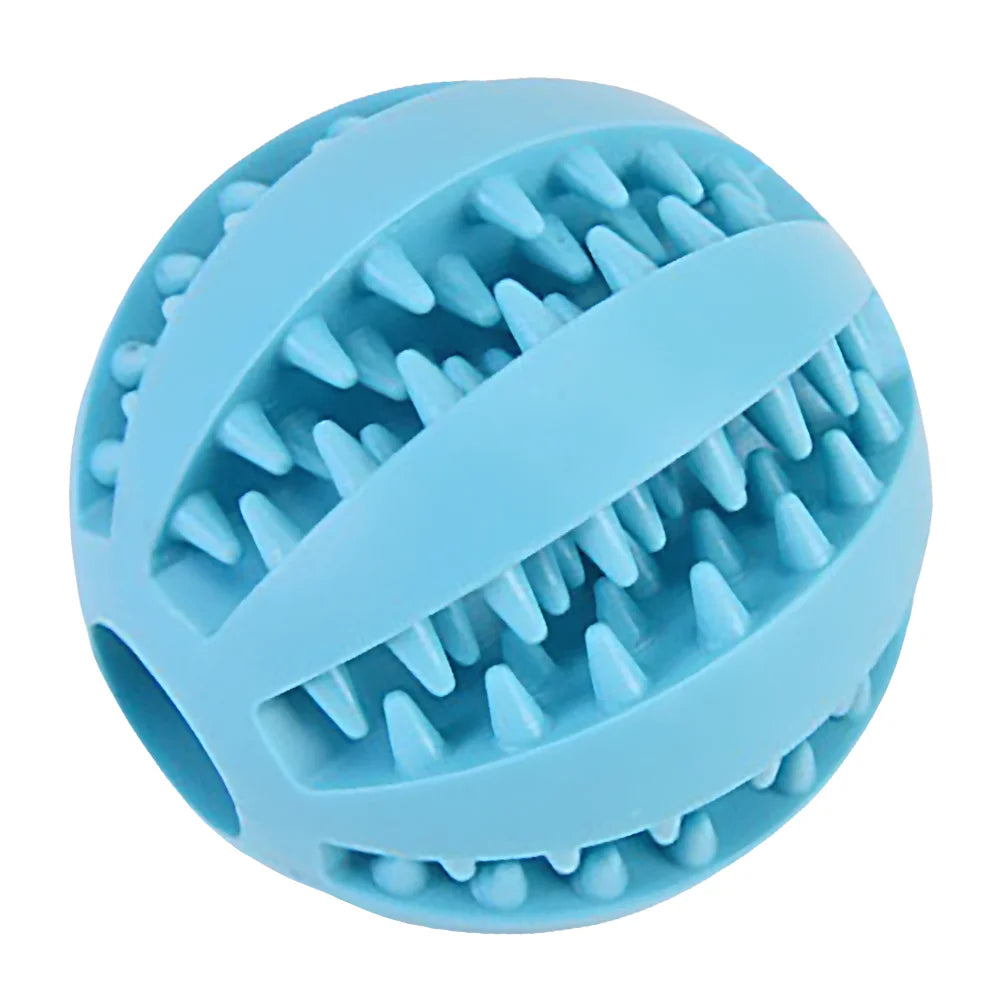 Durable Dog Rubber Puzzle Ball For Teething Relief