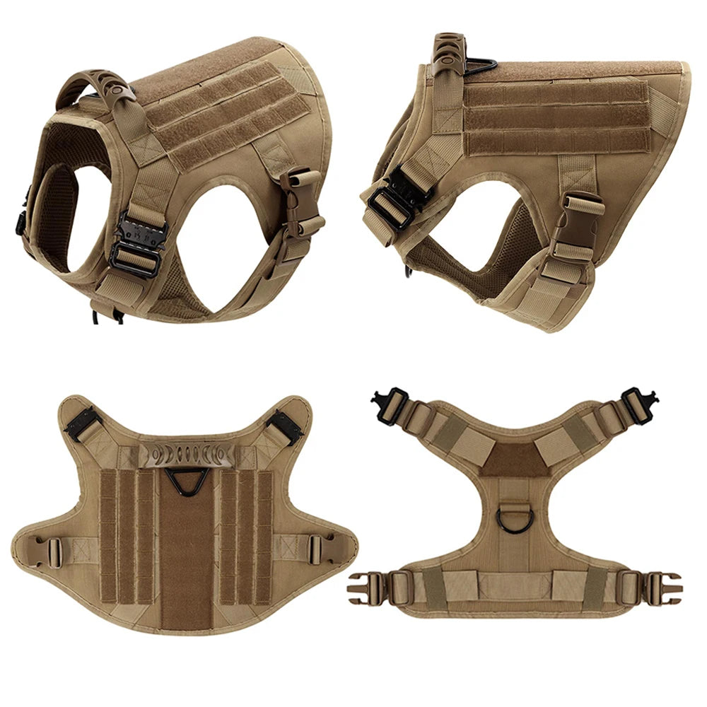 PetraVel Secure Padded Dog Harness And Leash For Large Dogs
