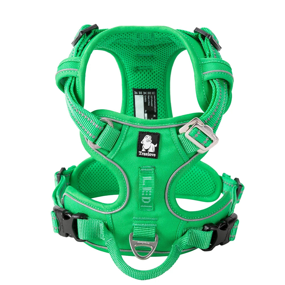 Winhyepet Reflective Padded Dog Training Vest Harness For Dogs