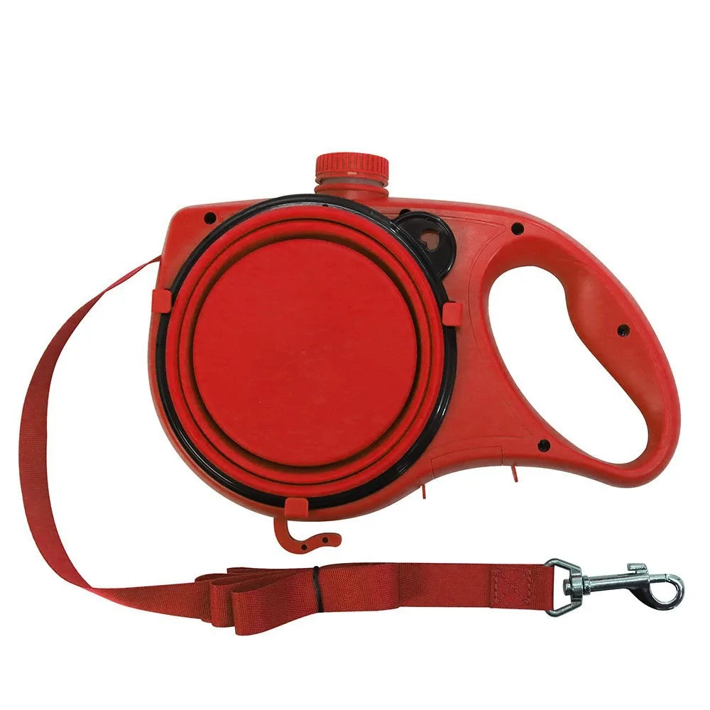 Best 3 In 1 Retractable Dog Leash With Water Bottle Collapsible Bowl Small Dogs