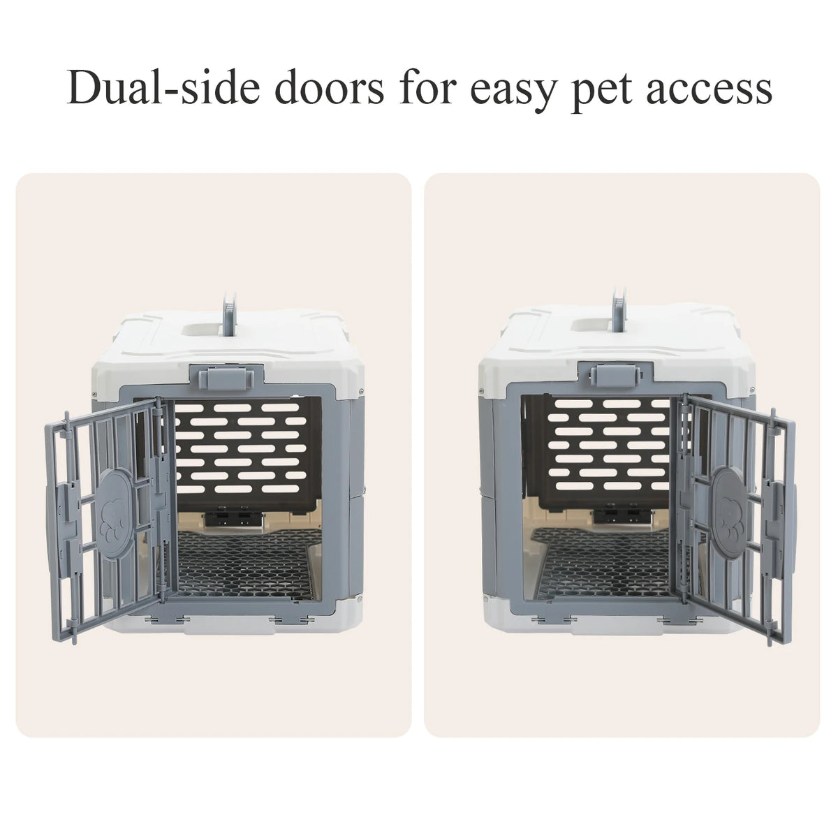 PAWZ Road Secure Foldable Pet Carrier For Small Cats And Dogs