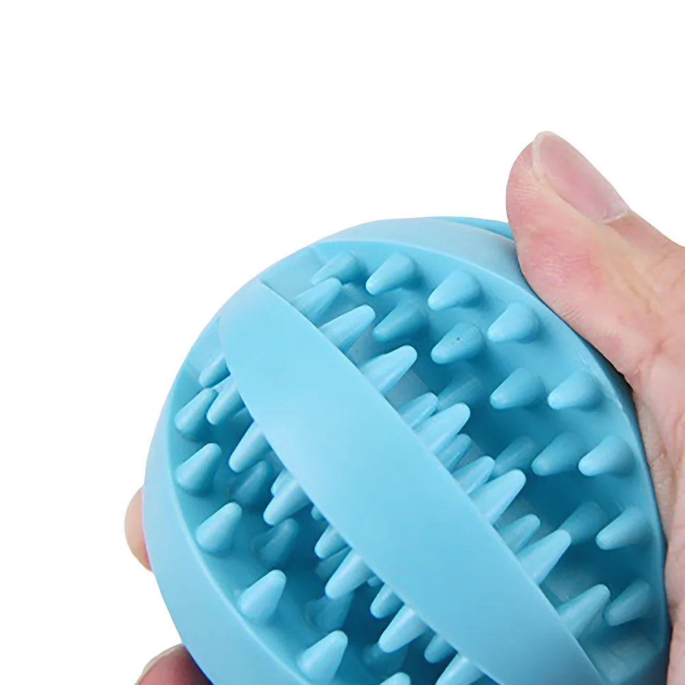 Durable Dog Rubber Puzzle Ball For Teething Relief