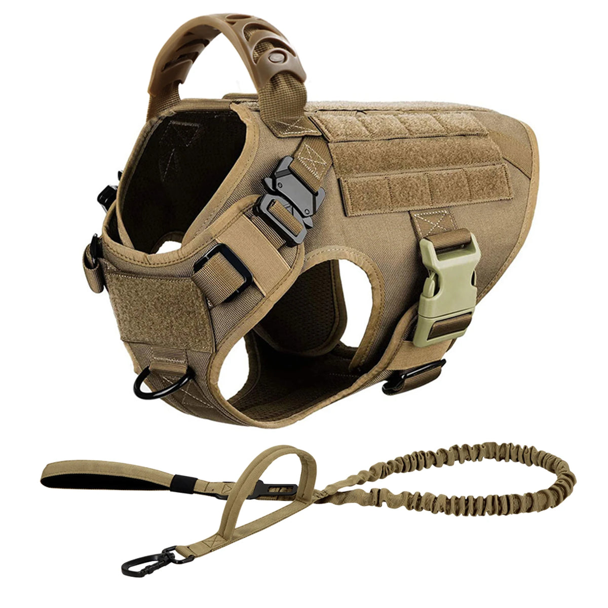 PetraVel Secure Padded Dog Harness And Leash For Large Dogs