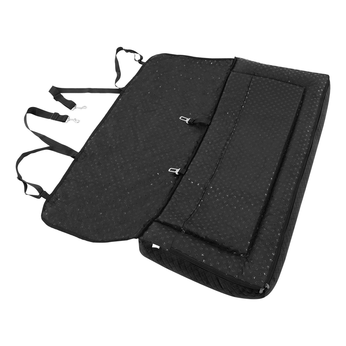 Premium Dog Car Seat And Pet Bed With Resilient Base
