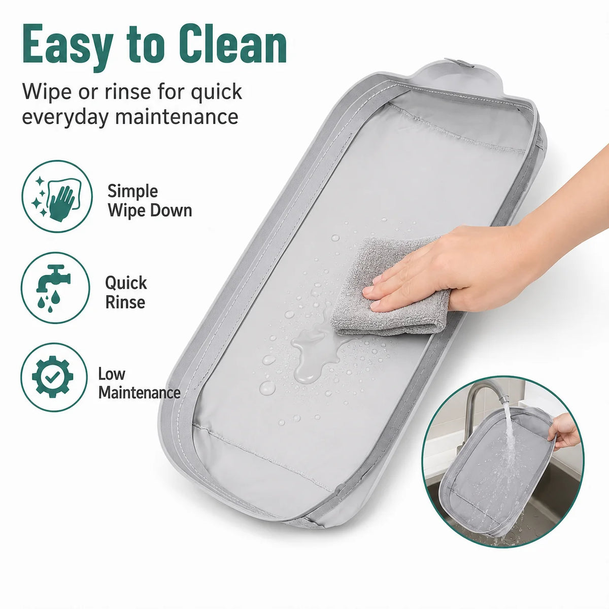 Cat Litter Trapping Mat Heavy Duty Non Slip Washable Sand Control Pad