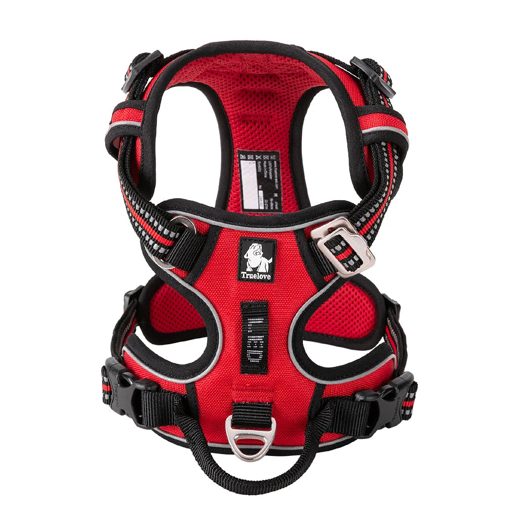 Winhyepet Reflective Padded Dog Training Vest Harness For Dogs