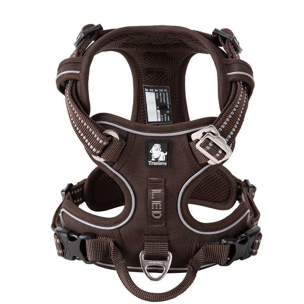 Winhyepet Reflective Padded Dog Training Vest Harness For Dogs
