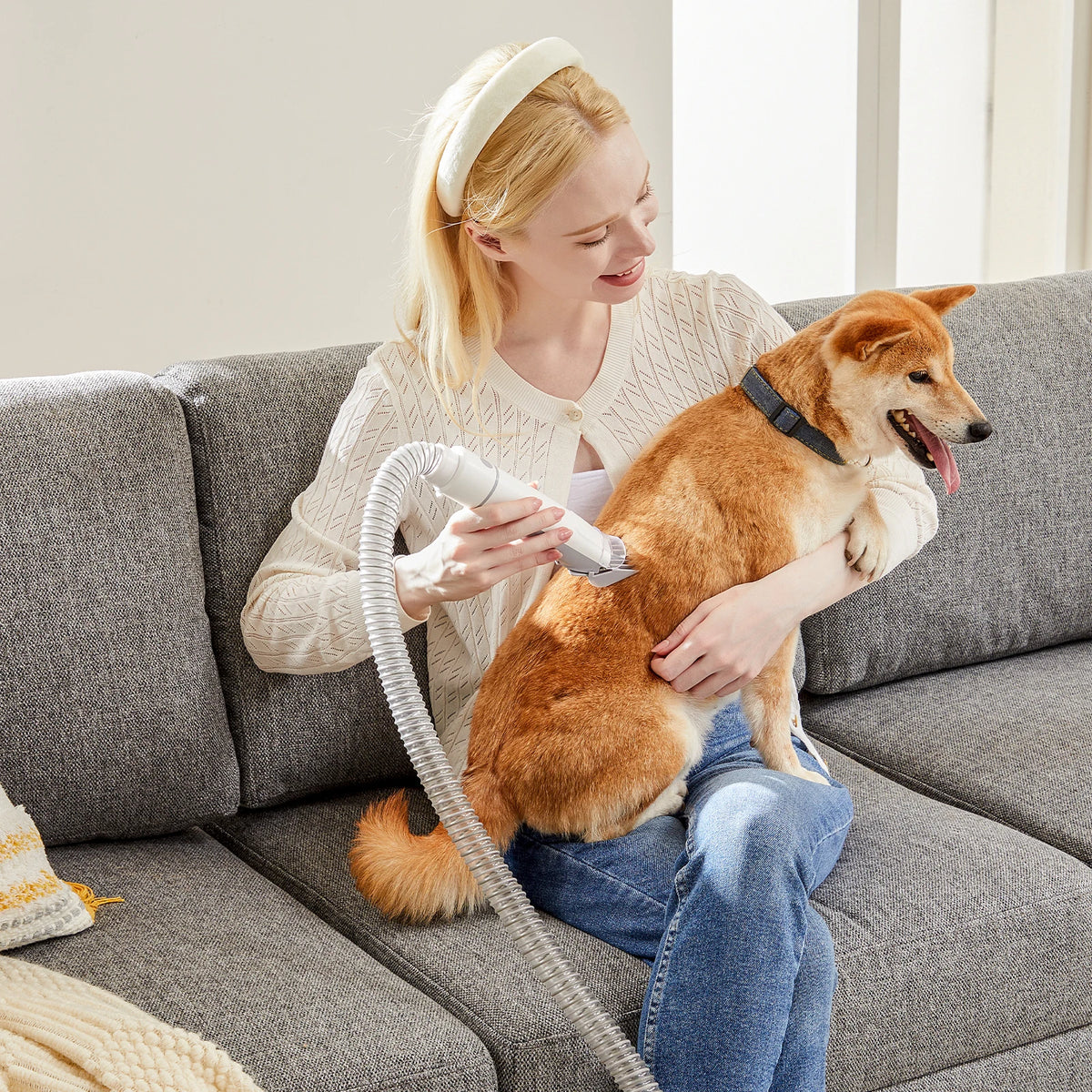 Sweetcrispy Quiet Cordless Pet Clippers For Dogs And Cats