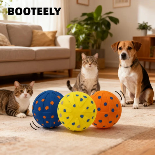 Booteely Automatic Dog Ball Toy Keeps Active Puppies Entertained Daily