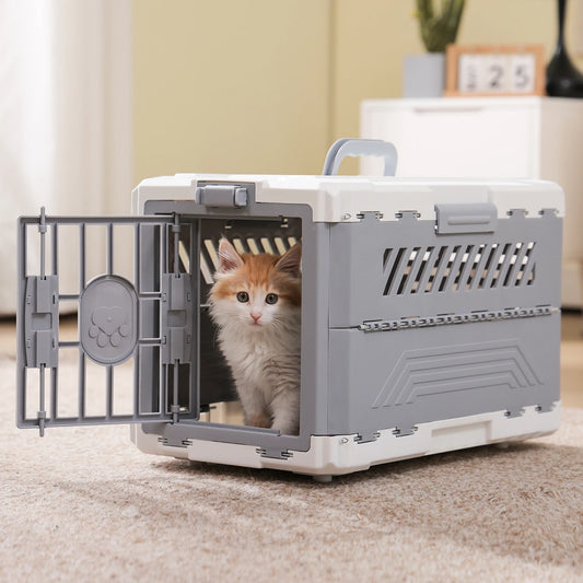 PAWZ Road Secure Foldable Pet Carrier For Small Cats And Dogs