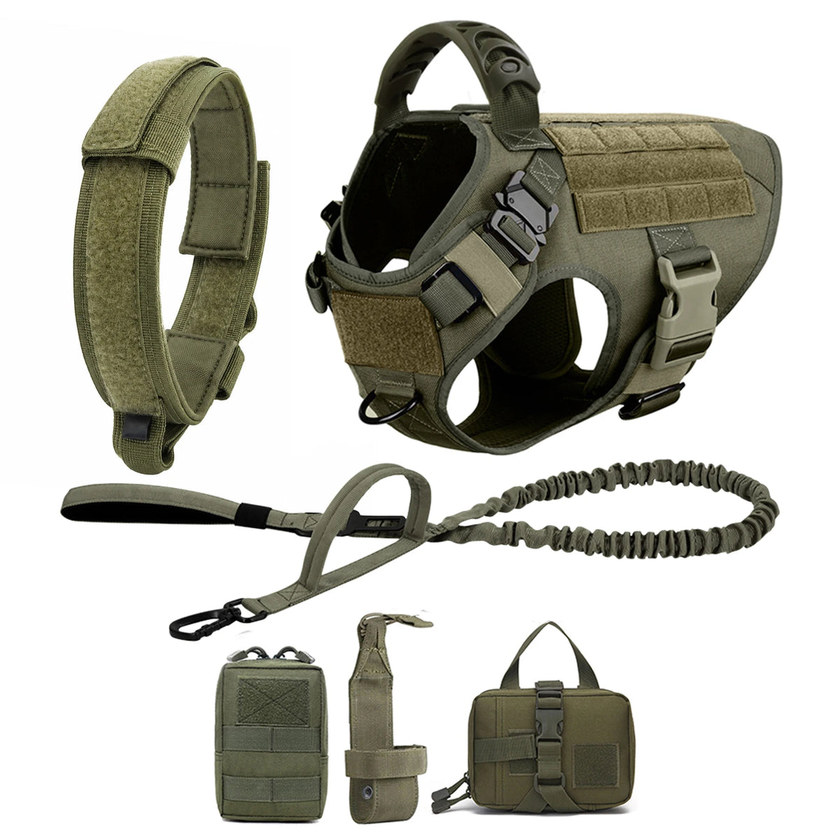 PetraVel Secure Padded Dog Harness And Leash For Large Dogs