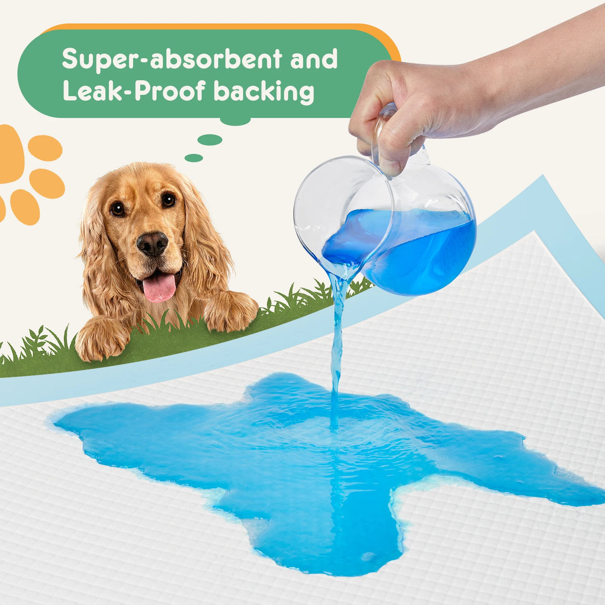 Quick Dry Disposable Dog Pee Pads Super Absorbent Leakproof Pads For Cats