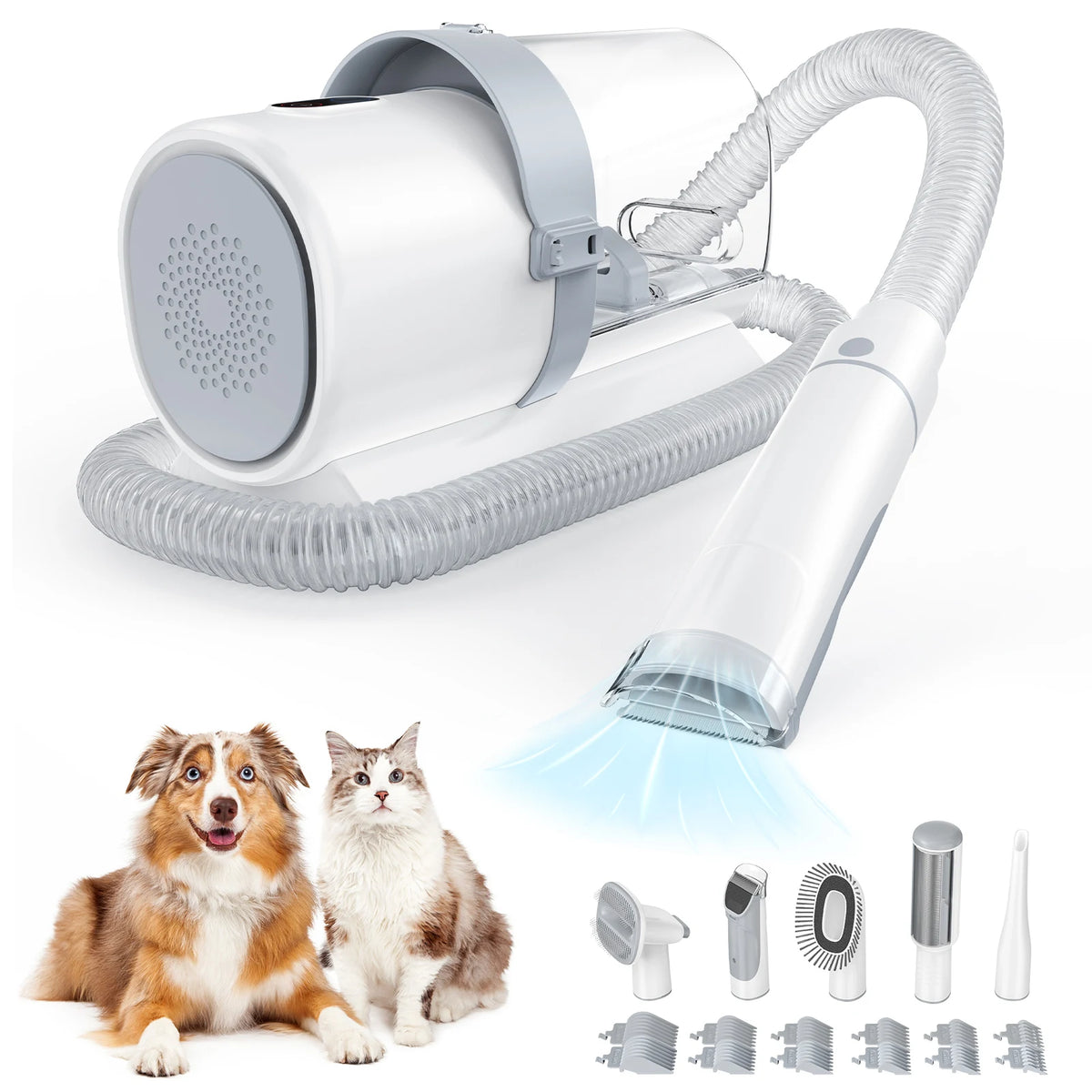 Sweetcrispy Quiet Cordless Pet Clippers For Dogs And Cats