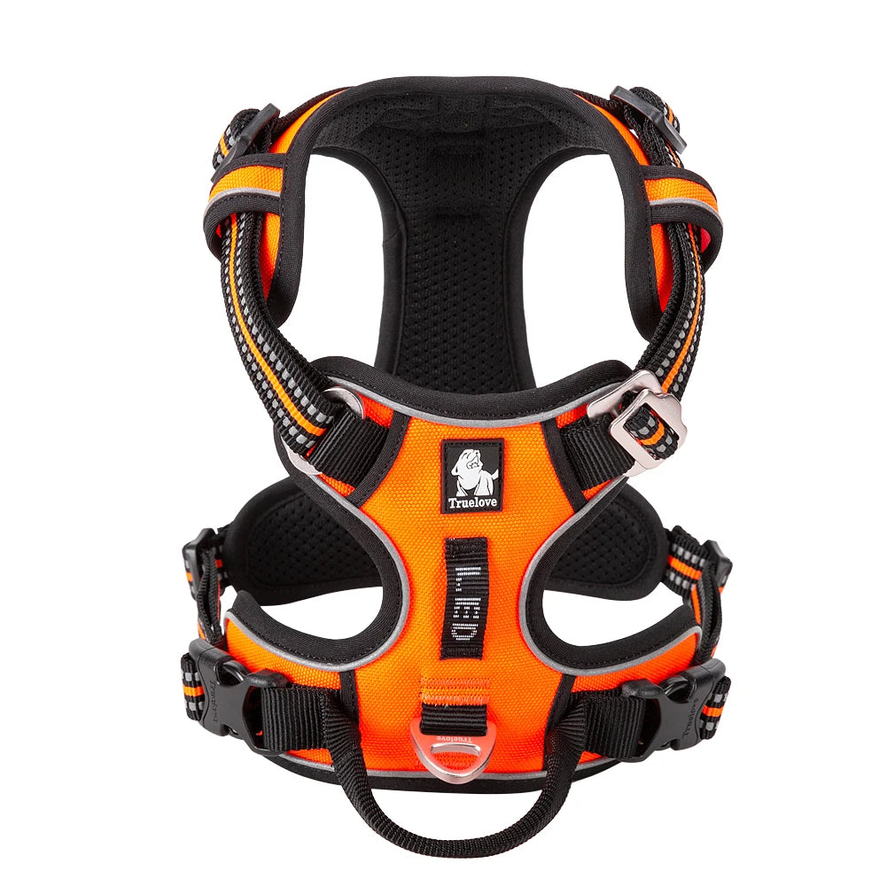 Winhyepet Reflective Padded Dog Training Vest Harness For Dogs