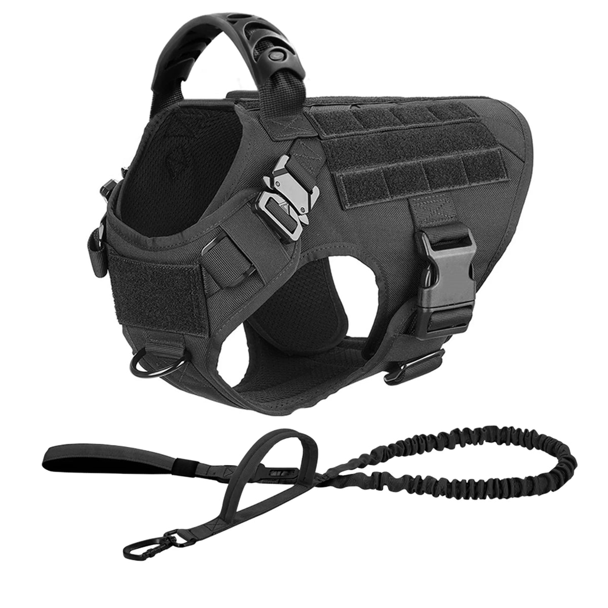 PetraVel Secure Padded Dog Harness And Leash For Large Dogs