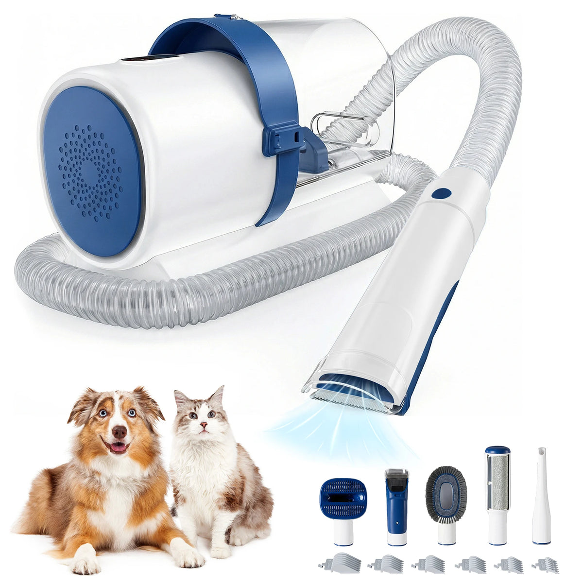 Sweetcrispy Quiet Cordless Pet Clippers For Dogs And Cats