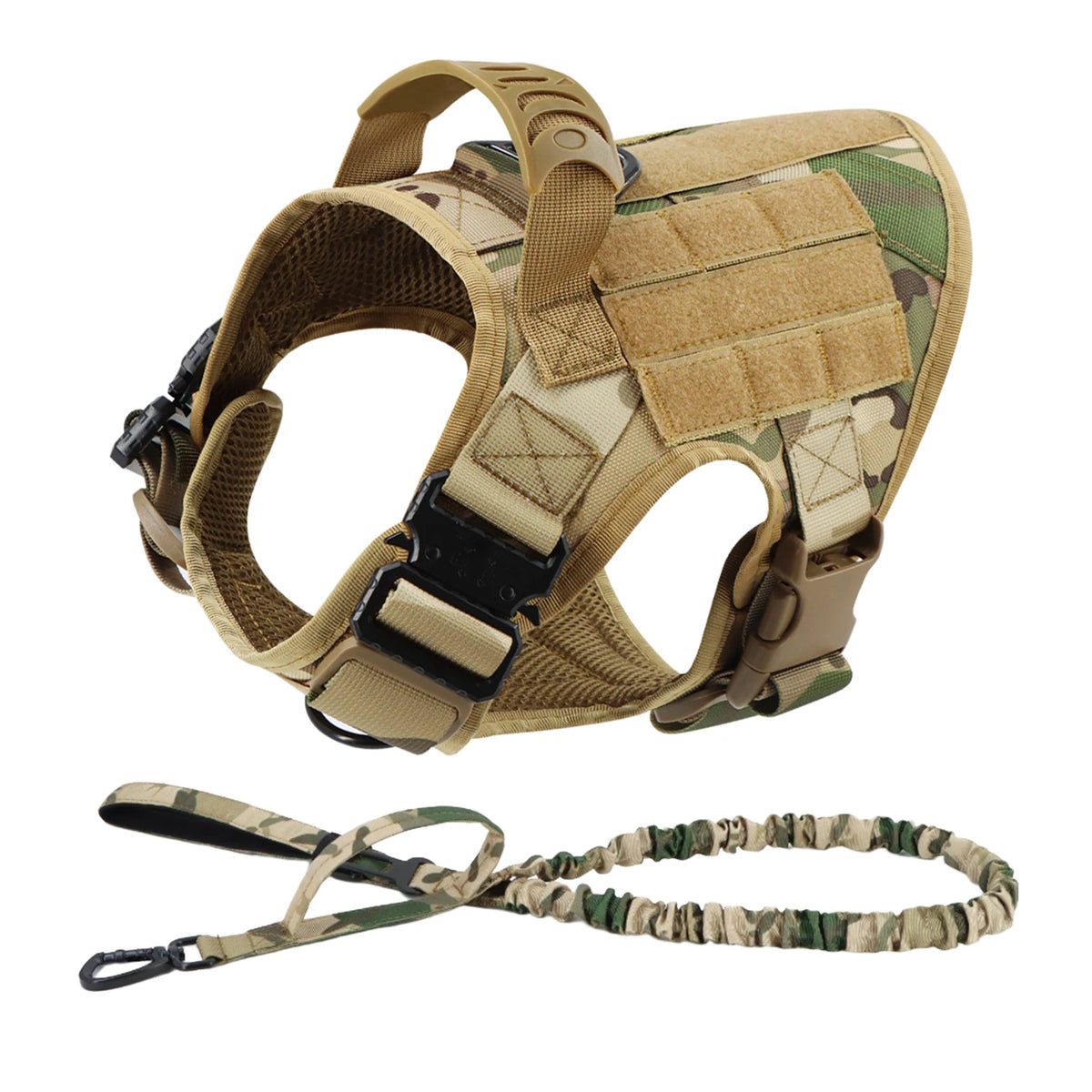 PetraVel Secure Padded Dog Harness And Leash For Large Dogs