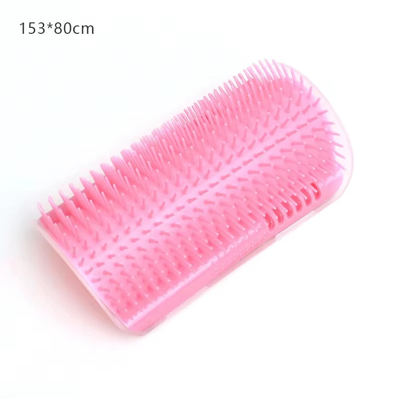 Ultimate Cat Deshedding Comb With Integrated Catnip Corner Scratcher