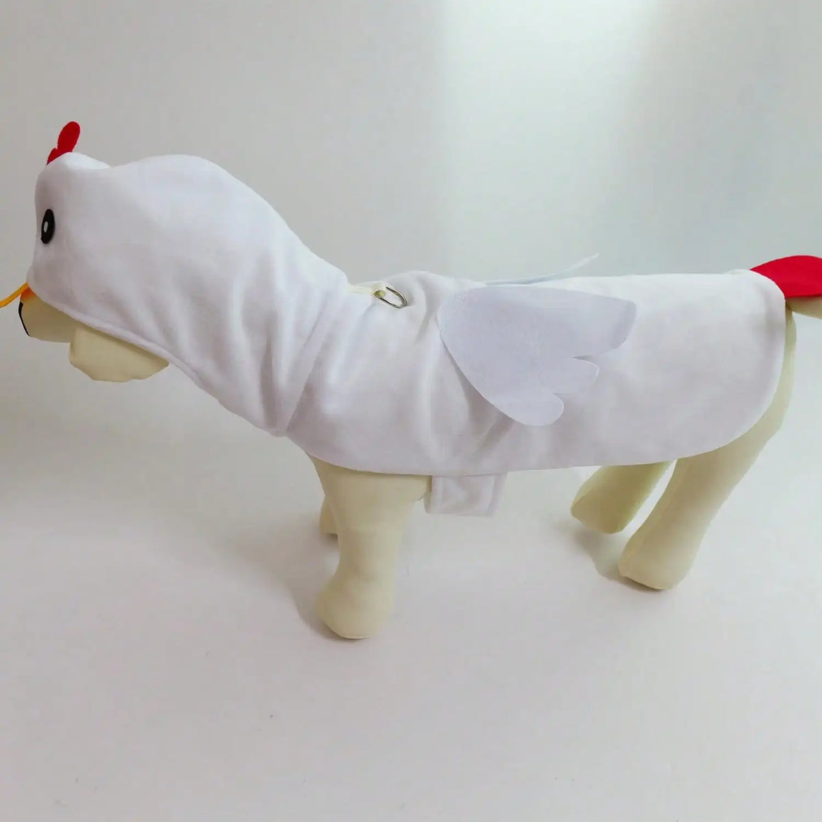 Adorable White Chicken Dog Costume For Pet Halloween