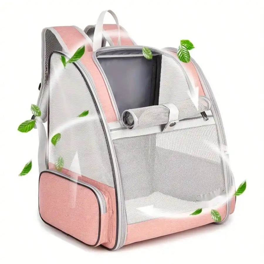 Secure Airline Approved Pet Backpack Carrier For Small Pets