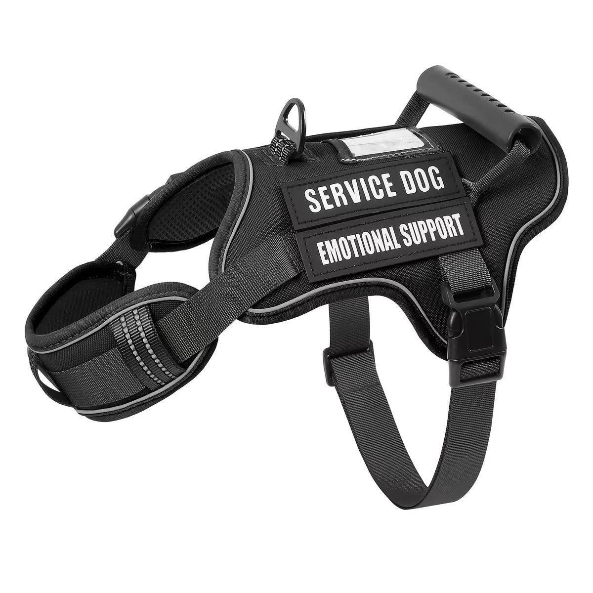 Premium Tactical Service Dog Harness With Secure Handle