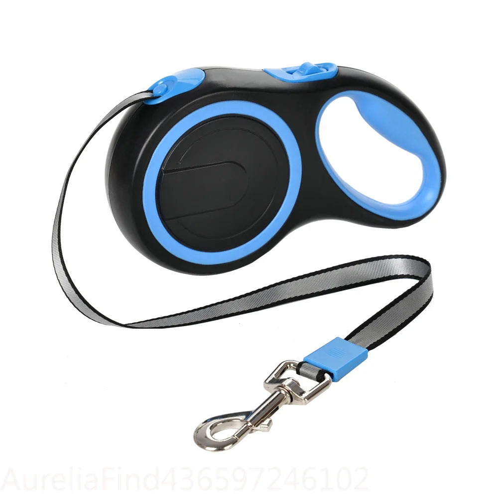 Auto Lock Retractable Dog Leash With Quick Release For Dogs