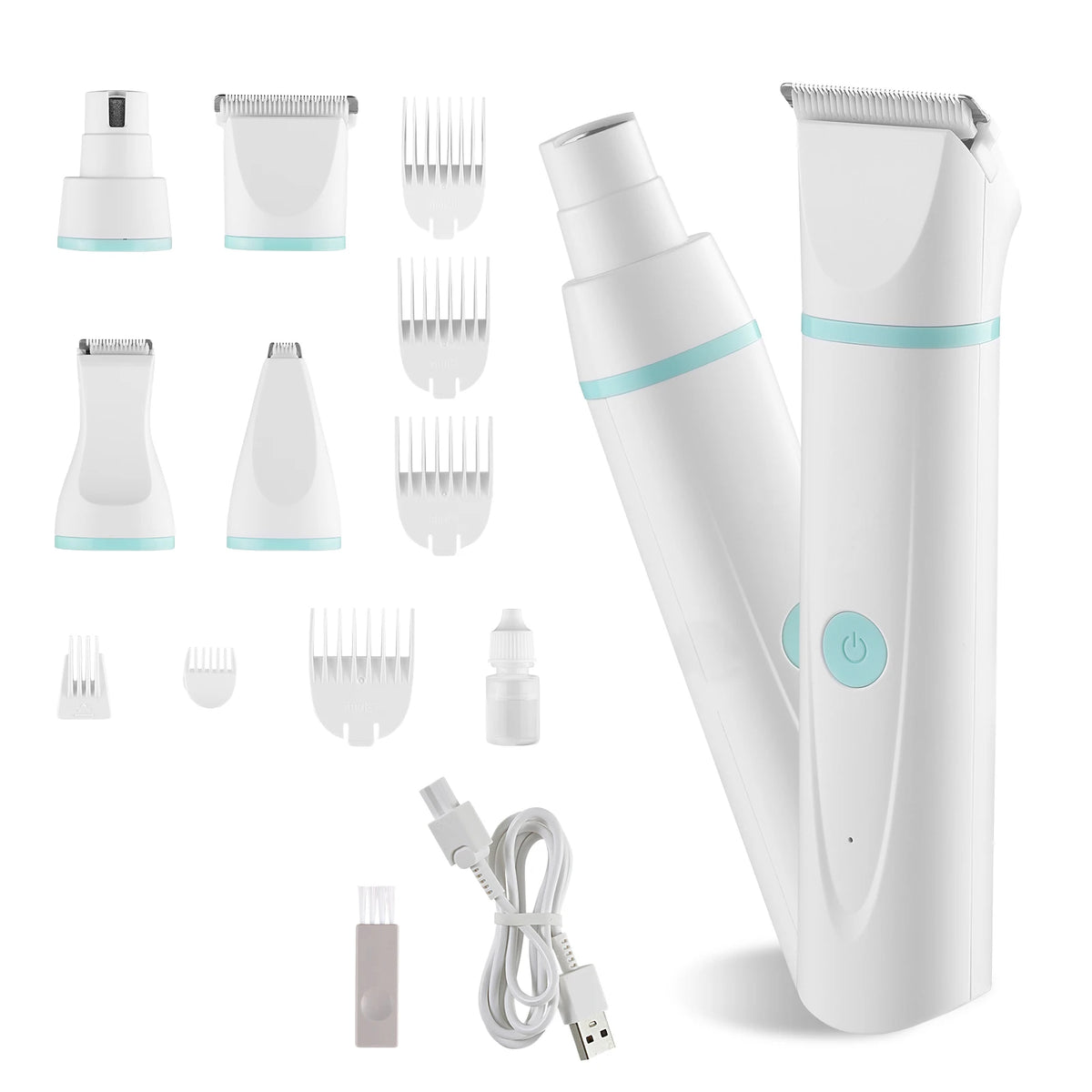 SucceBuy 4 In 1 Rechargeable Dog Grooming Clipper Kit