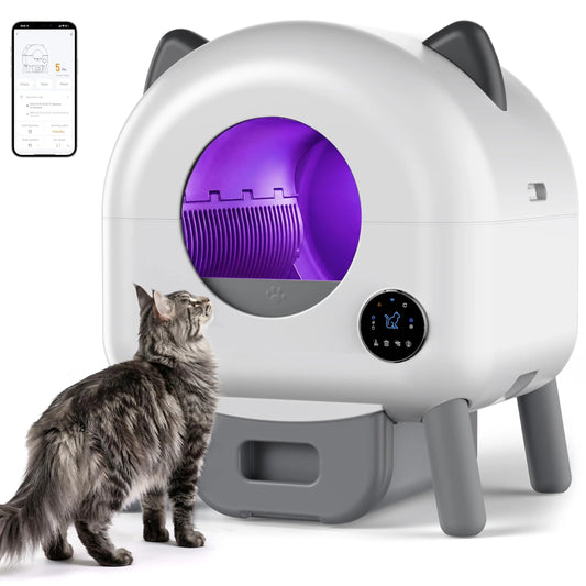 Premium HiMiss Self Cleaning Cat Litter Box For Pet Lovers