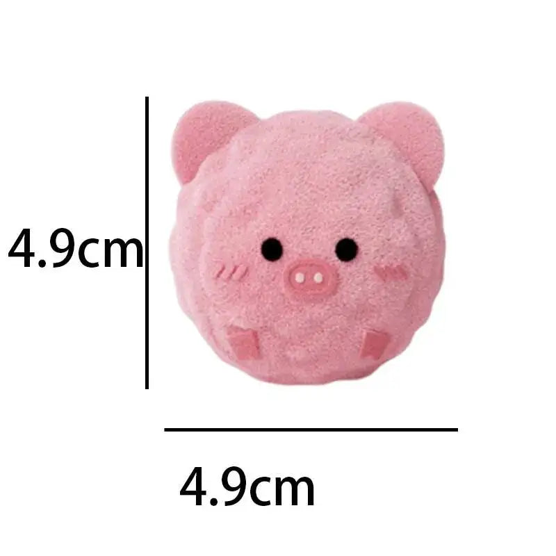 Squeaky Plush Dog Ball Toy for Chewing and Teeth Cleaning
