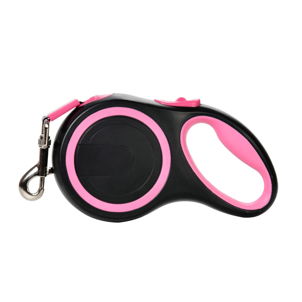 Auto Lock Retractable Dog Leash With Quick Release For Dogs